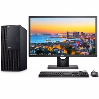 戴爾（DELL） OptiPlex 3060 Tower 臺式計算機(jī)（i3-8100/4G/1T+128GSSD/集成顯卡/DVD刻錄/21.5寸顯示器）