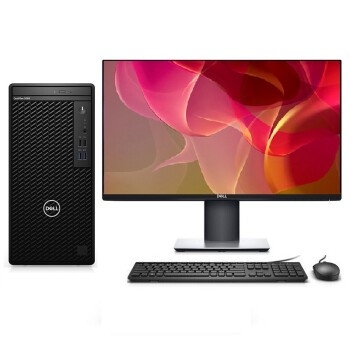 戴爾/DELL OptiPlex 3070 Tower 臺式計算機 I3-9100 8GB 集成顯卡 1TB 23.8英寸 DVD刻錄臺式計算機