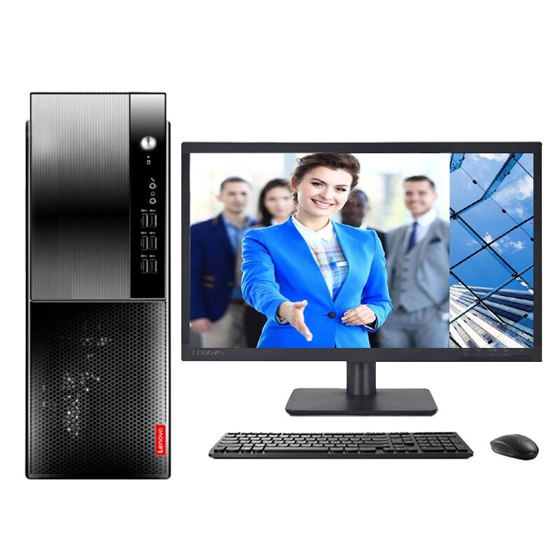 聯(lián)想/Lenovo 啟天 B428-A026 i3-8100/4GB/1TB/DVD刻錄/19.5寸顯示器 臺式計算機