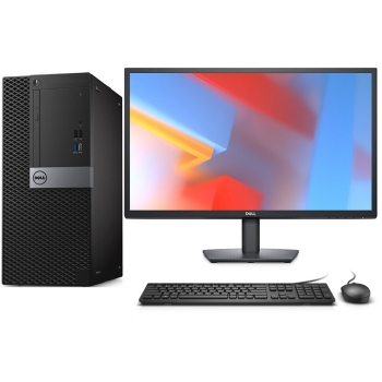 戴爾/DELL OptiPlex7070 Tower 臺式計算機 I5-9500 8GB 1TB 23.8寸 DVD刻錄臺式計算機