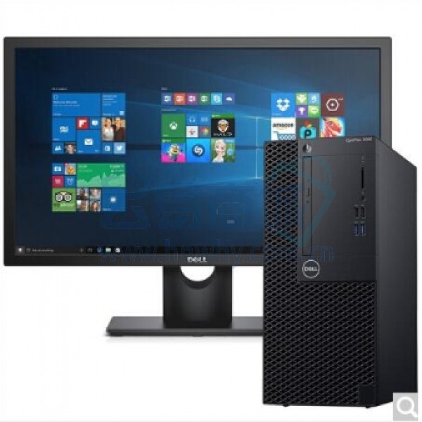 戴爾(Dell)OptiPlex3070Tower臺式計算機G5420/4G/1TB/DVDRW/集顯/19.5英寸