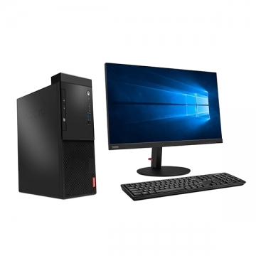 聯(lián)想/Lenovo 啟天M530-A111 A6-8570/4GB/256G/DVD刻錄/云教室/19.5寸顯示器 臺式計算機