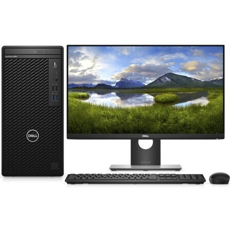 戴爾/DELL OptiPlex 3080 Tower 臺(tái)式計(jì)算機(jī) I3-10105/8G/1TB/DVD刻錄/集成顯卡/21.5寸