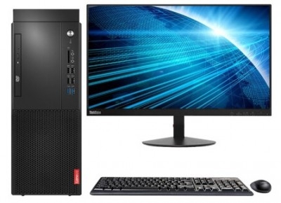 聯想/Lenovo 啟天M420-D749臺式一體機 （i5-9400/8GB/1T+128GB SSD/集顯/3年保/19.5寸）