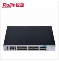 銳捷（Ruijie）RG-S5750C-28SFP4XS-H 交換設(shè)備(含電源2個(gè)/萬兆模塊1個(gè)/千兆模塊8個(gè))