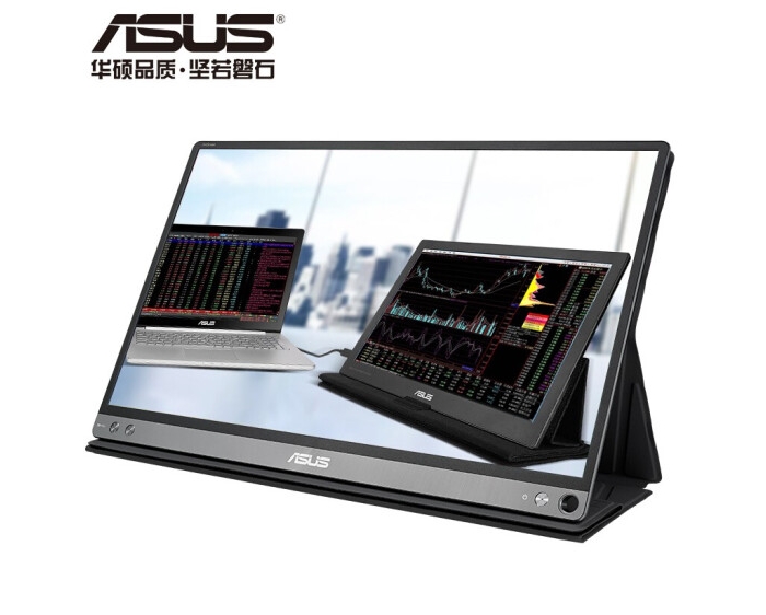 華碩（ASUS）MB16AC液晶顯示器 IPS Type-C接口 15.6英寸