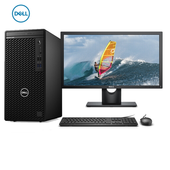 戴爾/DELL OptiPlex 3090 Tower 臺式計算機 I5-10505(6核12線程/3.2GHz/12MB/內(nèi)存：8G/硬盤：1TB/無光驅/集顯/21.5寸/WIN11家庭版/3年保修(支持win7-64)