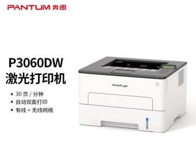 奔圖/Pantum P3060DW 黑白激光打印機