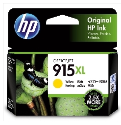 惠普 HP 3YM21AA 915XL 黃色大容量墨盒(適用于HP OfficeJet Pro 8020)