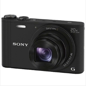 照相機 索尼/SONY DSC-WX350 2.5-3.0英寸 2000-2999萬 數(shù)碼相機 1/2.3英寸 SD卡 單機身 黑色