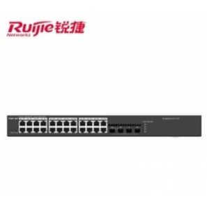 交換設備 銳捷/RUIJIE RG-NBS3100-24GT4SFP-P 以太網 光+電口